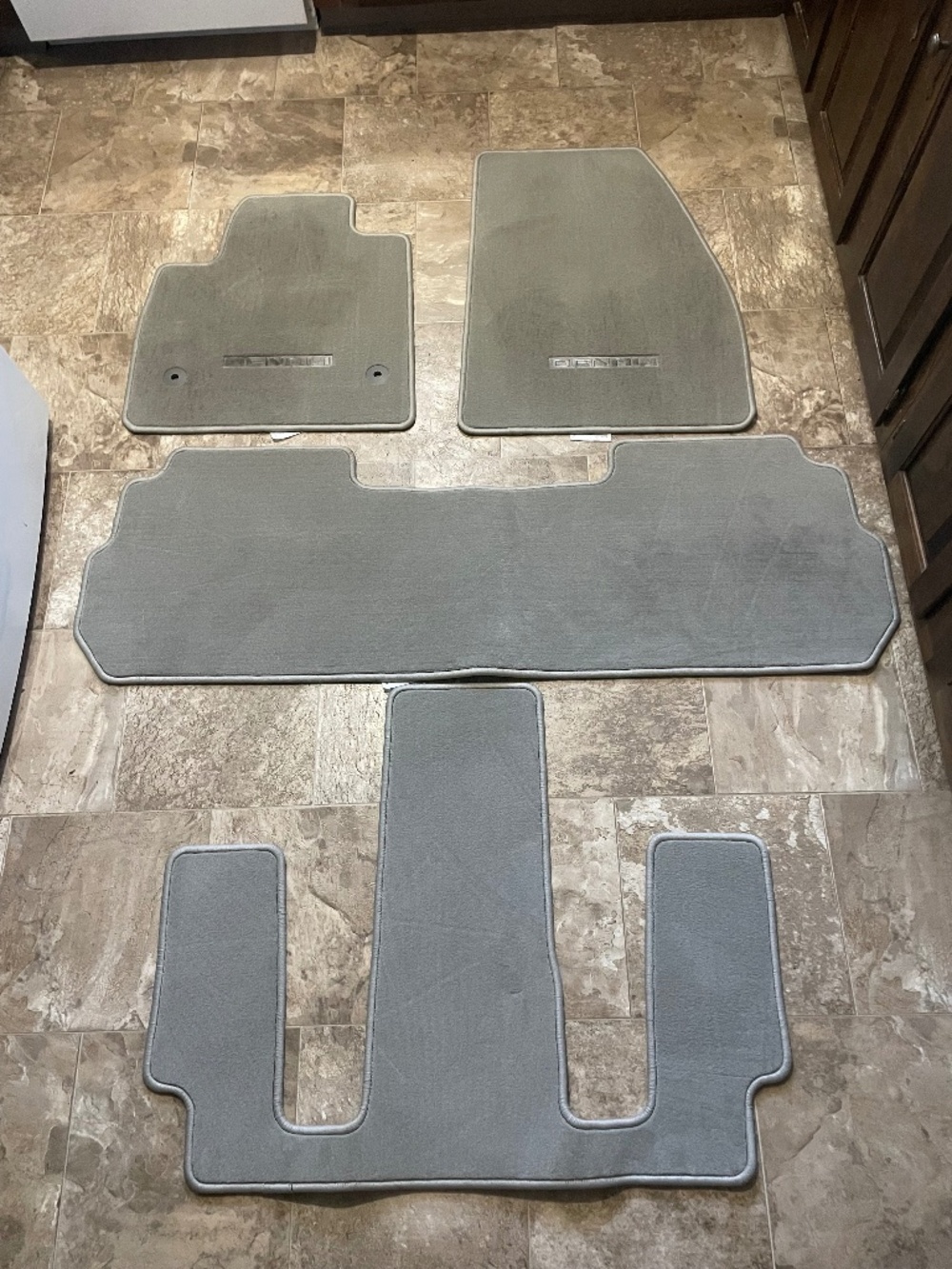 2019-2024 Chevrolet Blazer OEM Floor mats for all three rows